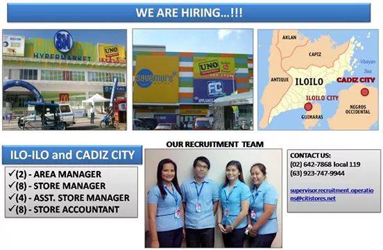 Job hiring in UNO-Factory outlets